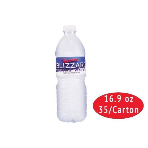 Blizzard Spring Water, 16.9 oz Bottle, 35/Carton