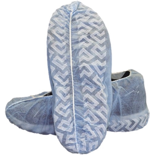 Safety Zone Polypropylene Shoe Cover, Blue