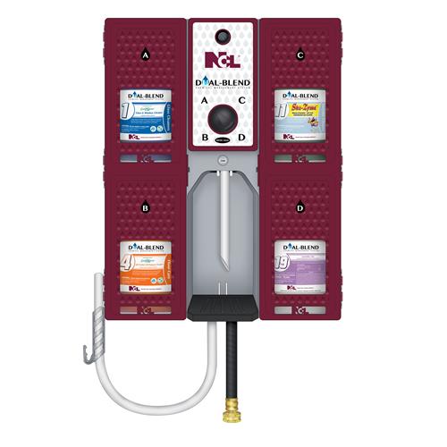 NCL Dual-Blend Wall Dispensing Unit