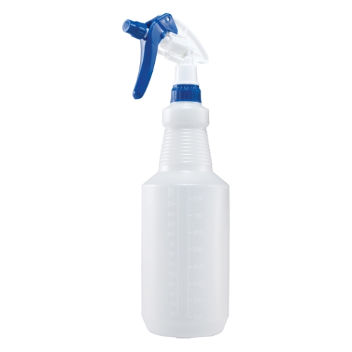 Winco Color Coded Spray Bottle, 28 oz, Blue